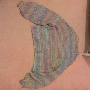 Urban Outfitters Rainbow Sweater